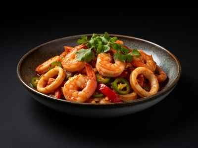 صورة مأكولات بحرية سبايسي فلامينجو